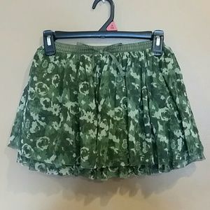 Camouflage skirt
